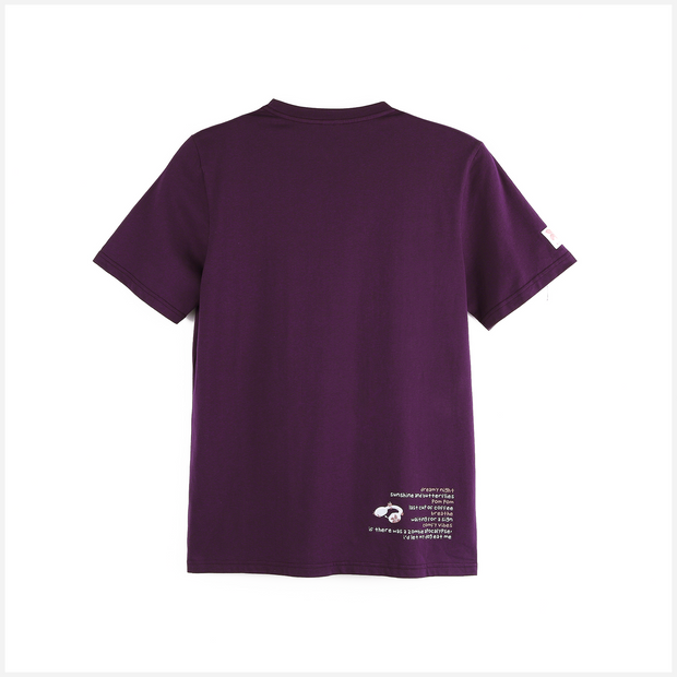 Purple Comfi Beats Tee